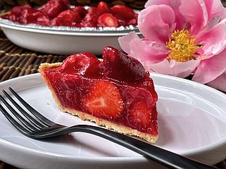 Fresh Strawberry Pie (Arkansas Democrat-Gazette/Kelly Brant)